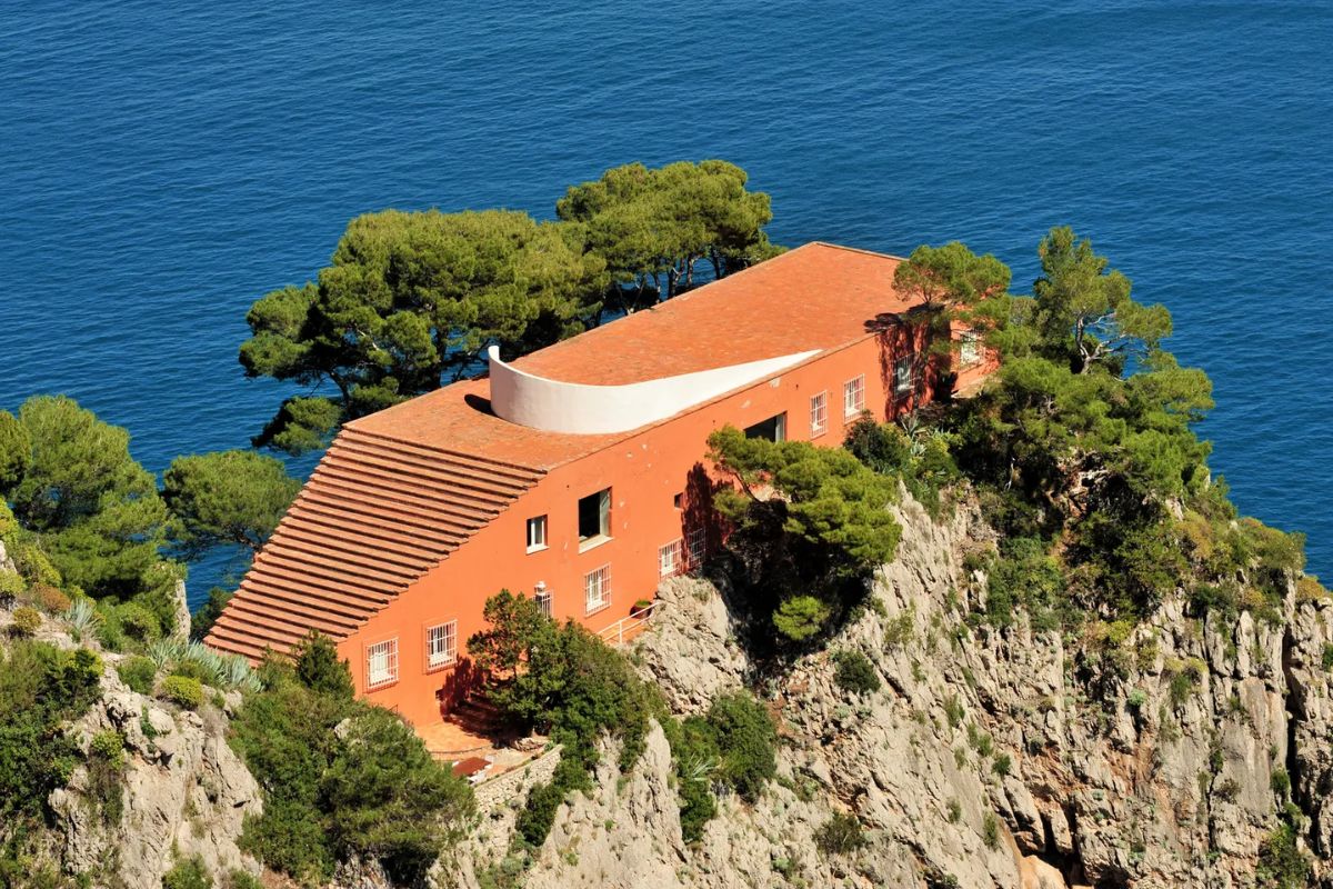 Capri e il design - Villa Malaparte
