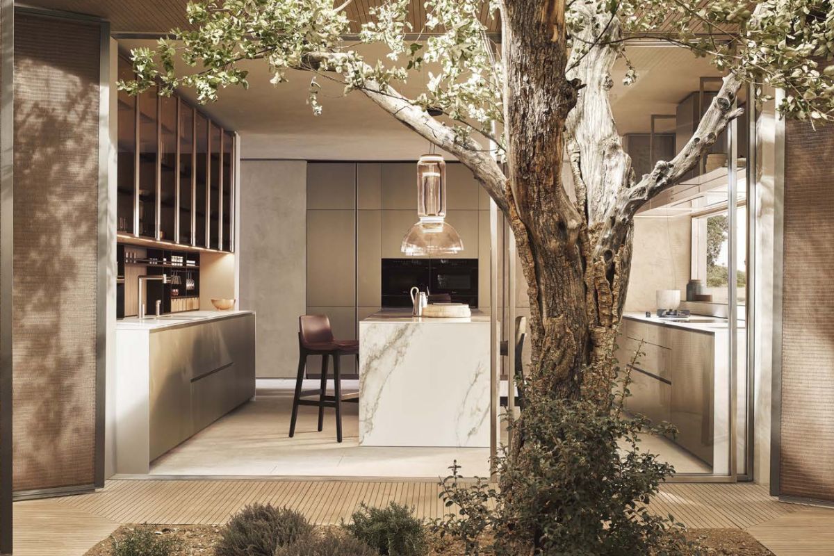 Alea Pro – Poliform cucina bianca