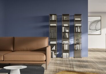 Librerie particolari: sculture funzionali nel cuore del living