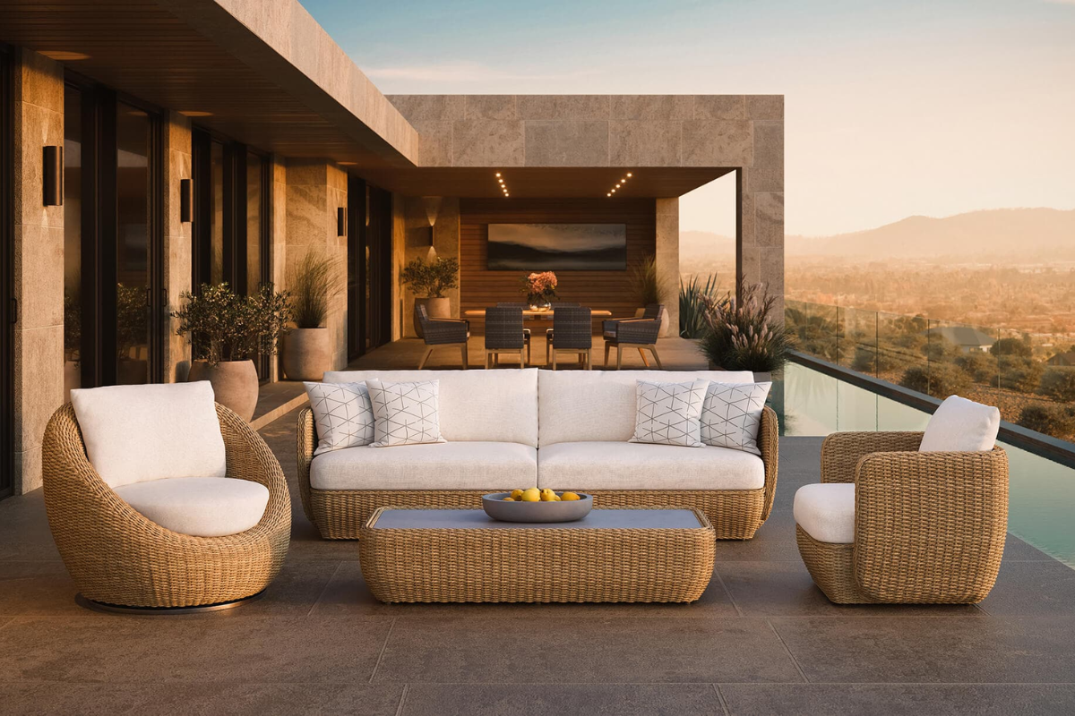 I migliori marchi di outdoor italiani: il Made in Italy dell'arredamento giardini e terrazzi moderni e di design
