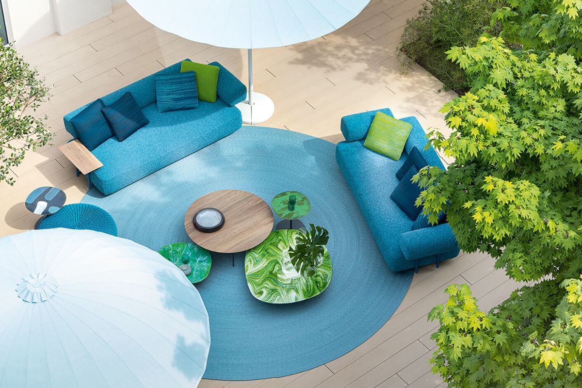 vita lenta colori design estate 2025 - Paola Lenti Uptown outdoor