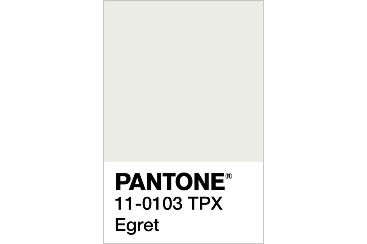 Colore avorio - Pantone 11-0103 TPX