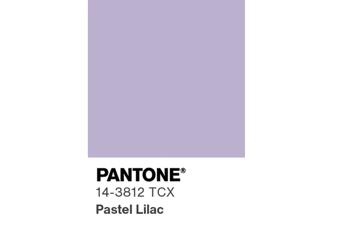 Pantone 14-3812 TCX – Pastel Lilac