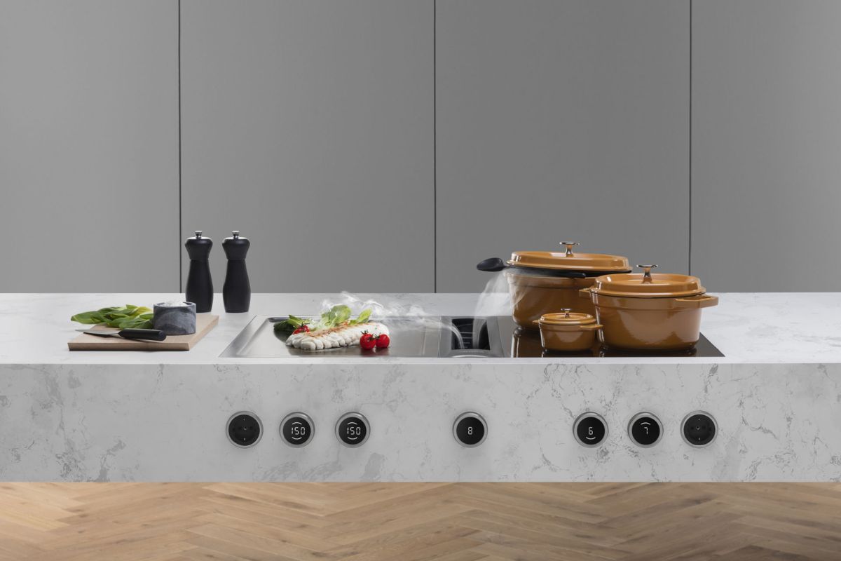 Piano cottura a induzione Bora Professional 3.0 elettrodomestici di lusso di design