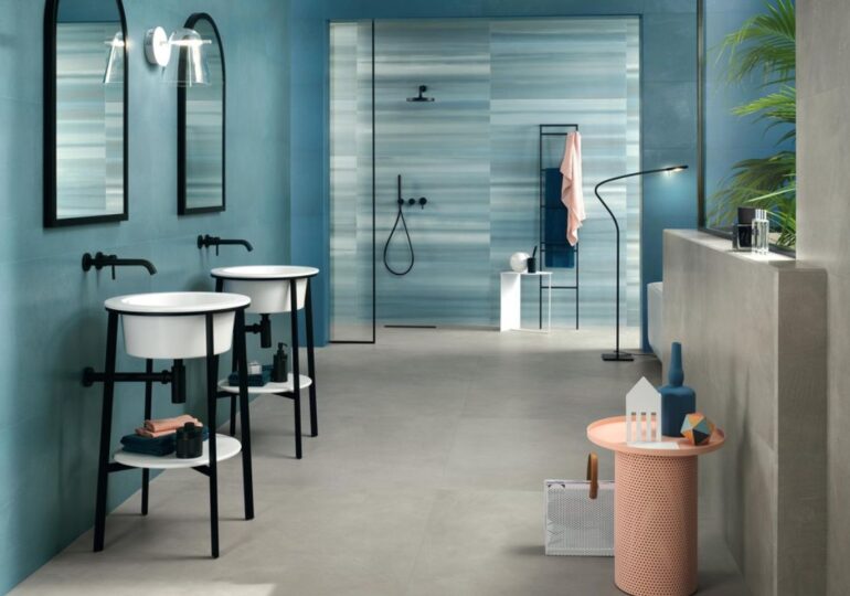 Piastrelle bagno tendenze 2025–2026: la materia come linguaggio del progetto