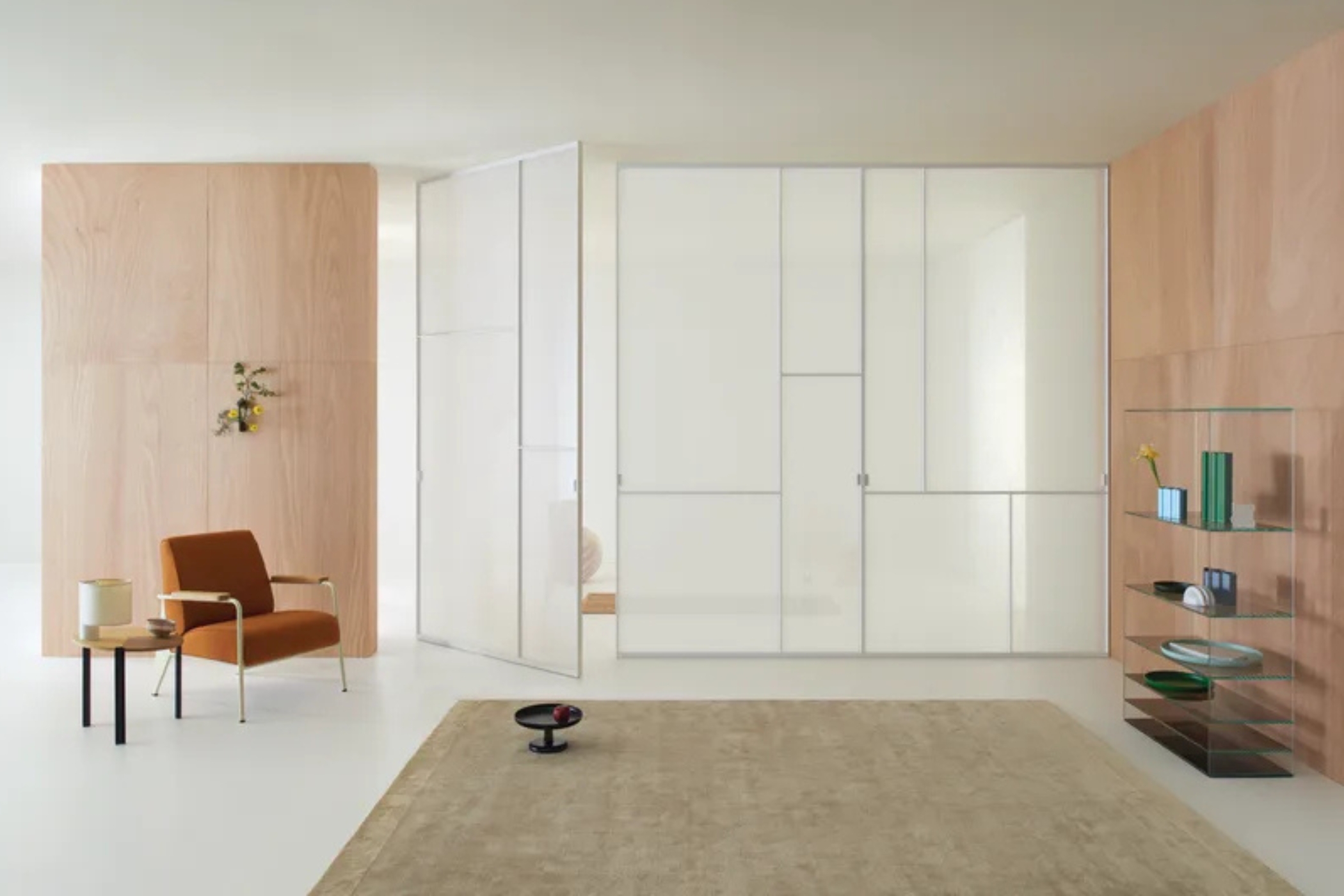 Porta per interni in vetro Glas Italia