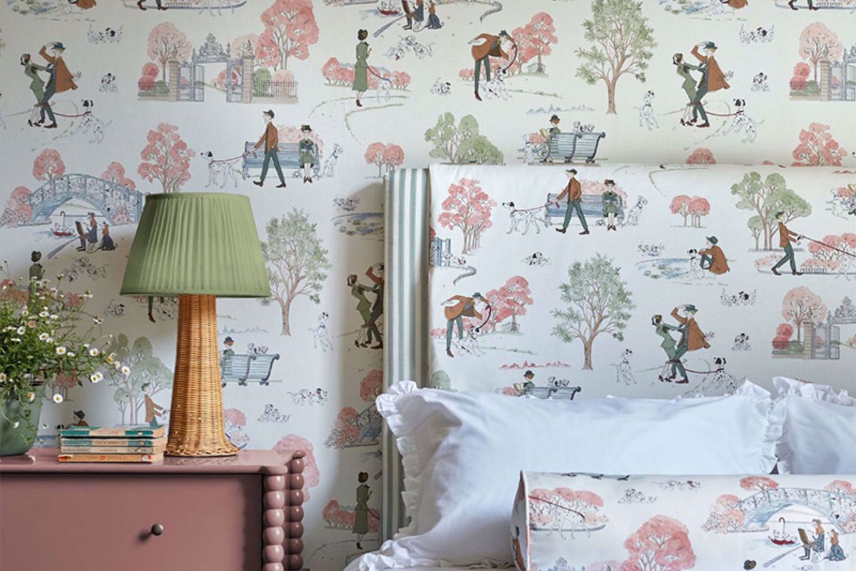 carta da parati camera da letto - 101 Dalmatians – Disney Home x Sanderson