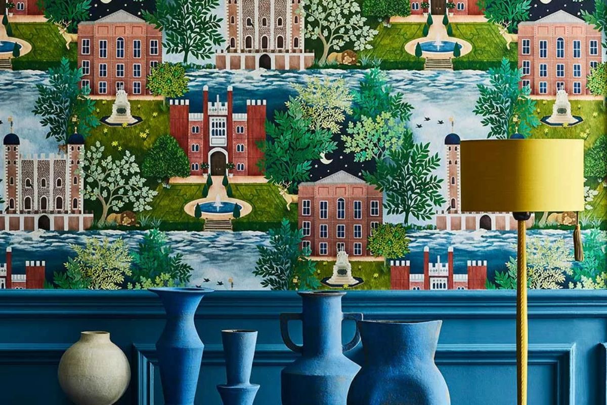 carte da parati per la camera da letto - Palace Tales – Cole & Son (collezione Historic Royal Palaces)