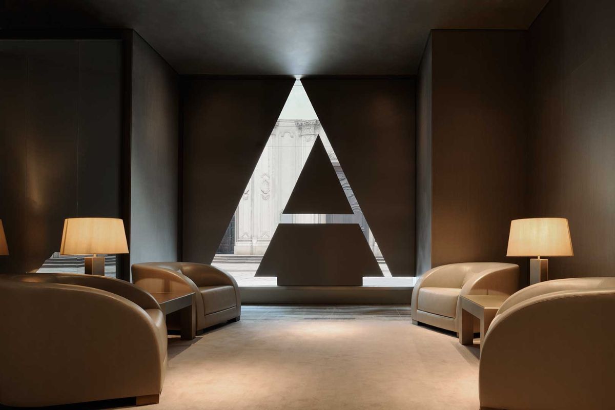 Case di moda con boutique hotel - Armani Hotel