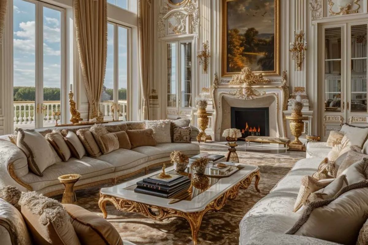 Stile Chateau arredamento design interior french