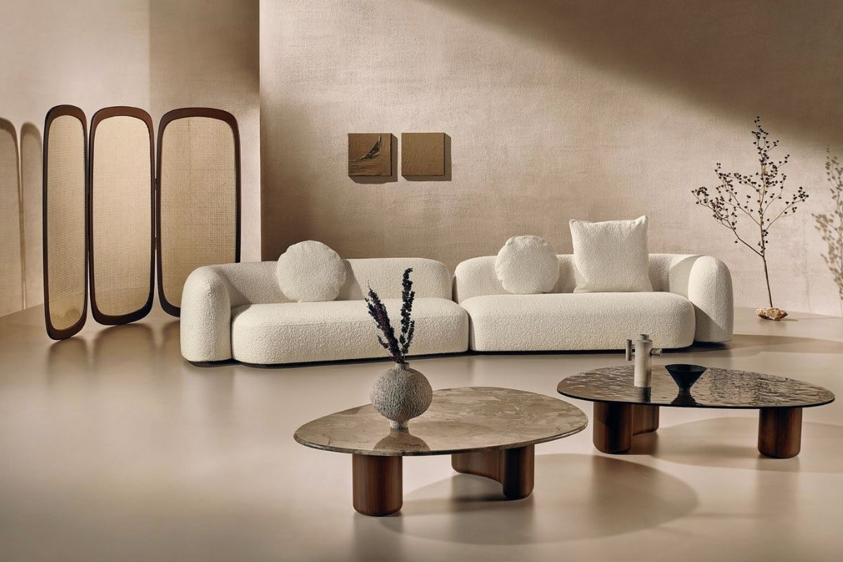 Tessuto Bouclé cos’è, caratteristiche e perché è il protagonista dell’interior design contemporaneo
