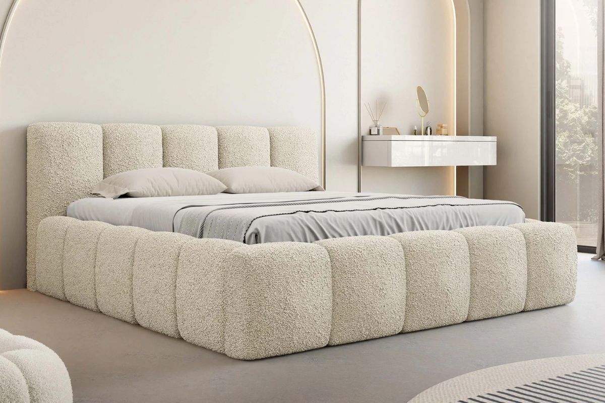 letto boucle design