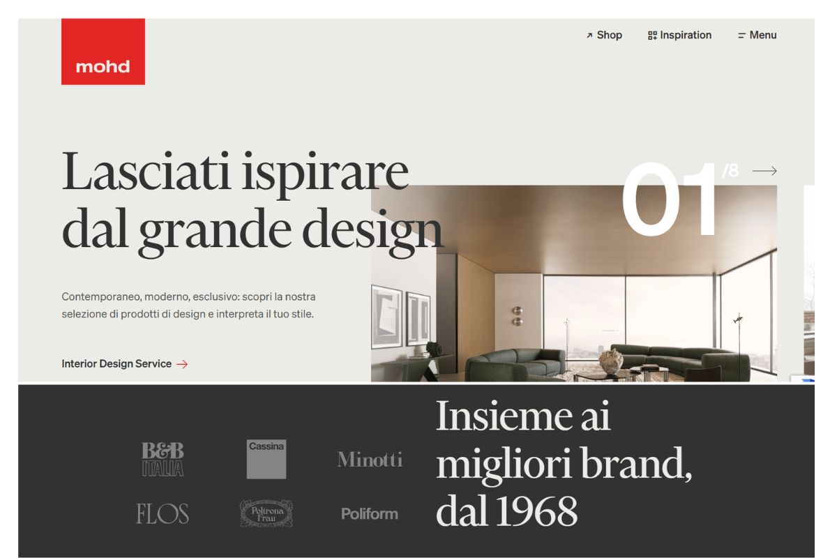 migliori e commerce arredamento - MOHD