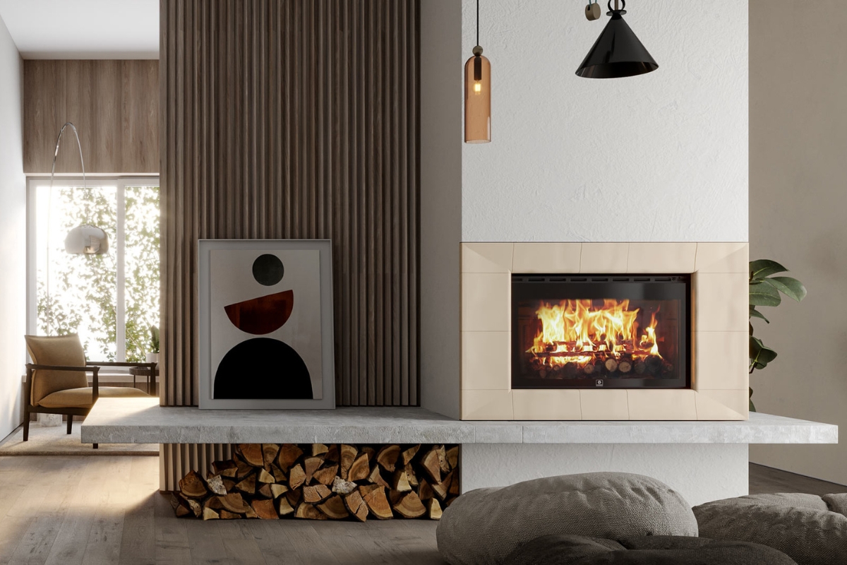 termocamino carinci evolution legna pellet 5 stelle ambientali