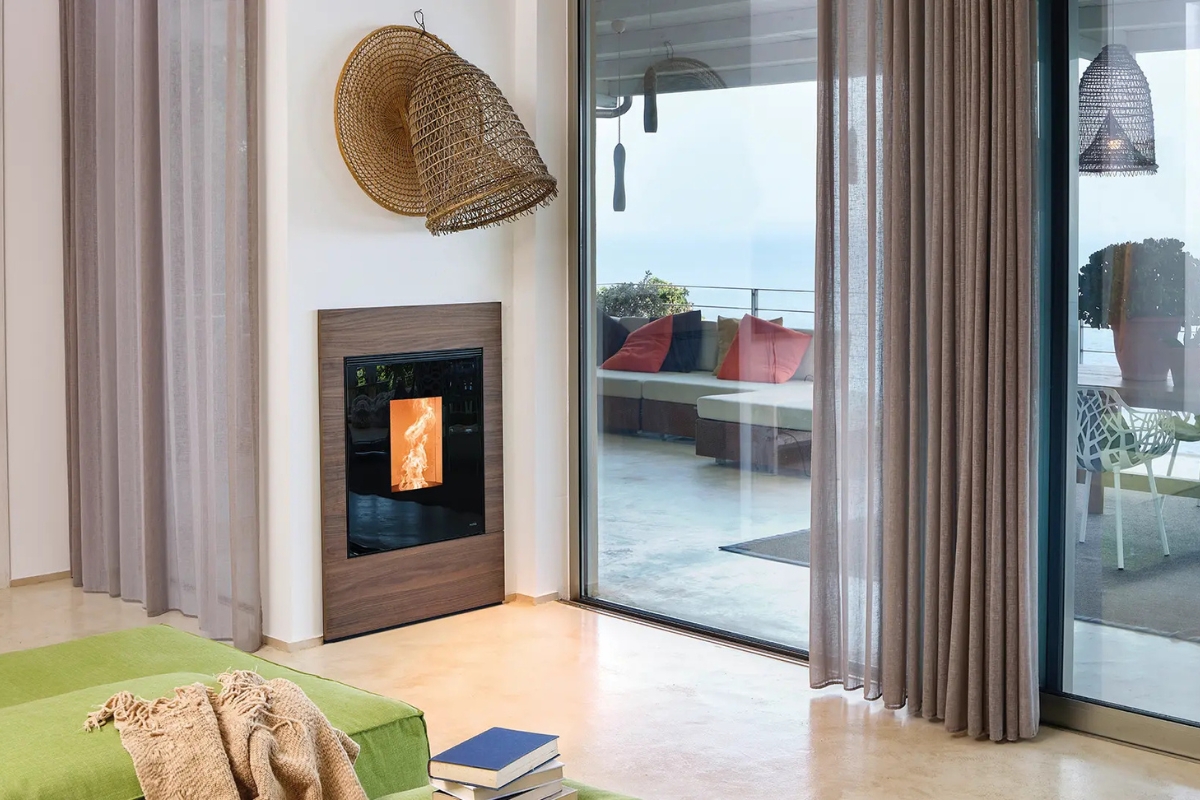termocamino nobis hb14 ulisse pellet idro classe a++