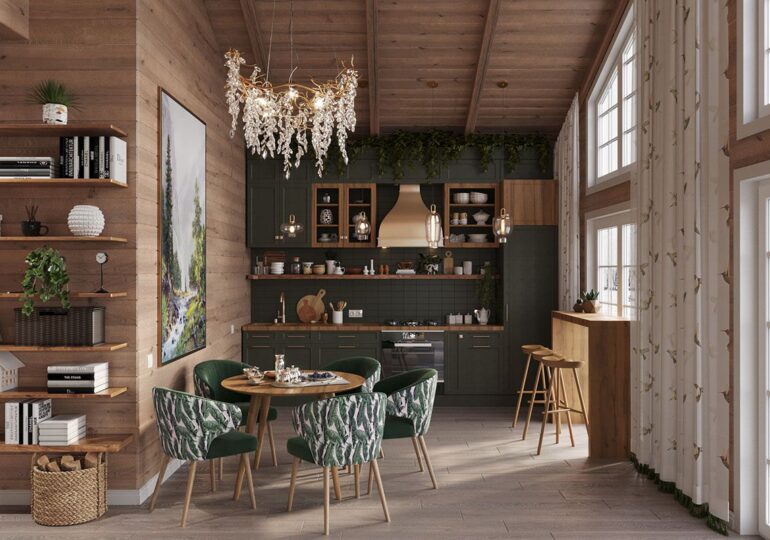 Arredamento in apparenza rustico ma elegante: il fascino discreto dell’imperfezione contemporanea