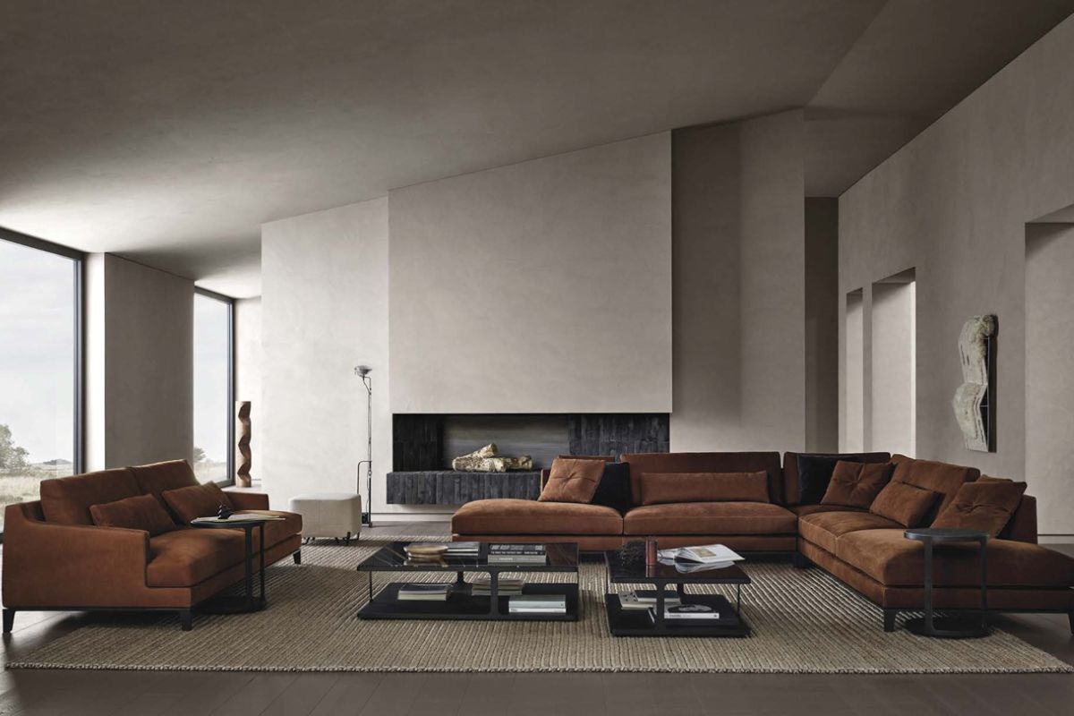 Il nuovo razionalismo stili di arredamento più amati oggi - Poliform Vincent Van Duysen living minimal luxury