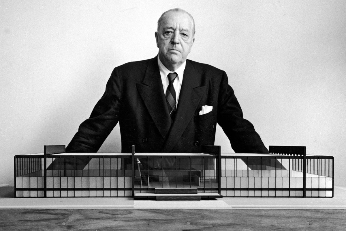 Mies van der Rohe less is more