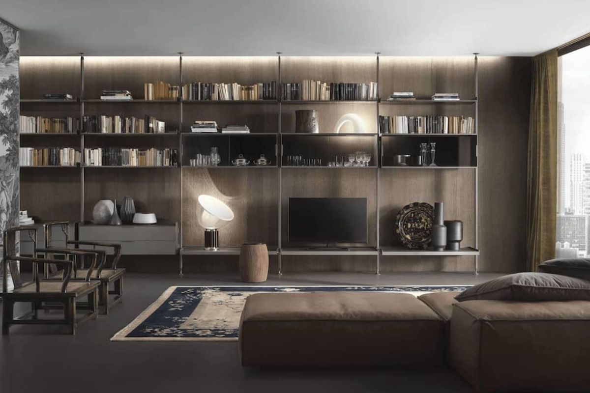 Rimadesio glass smart system interior