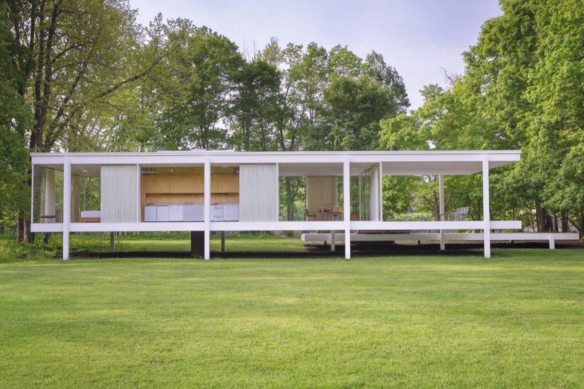 case iconiche del novcento - Farnsworth House