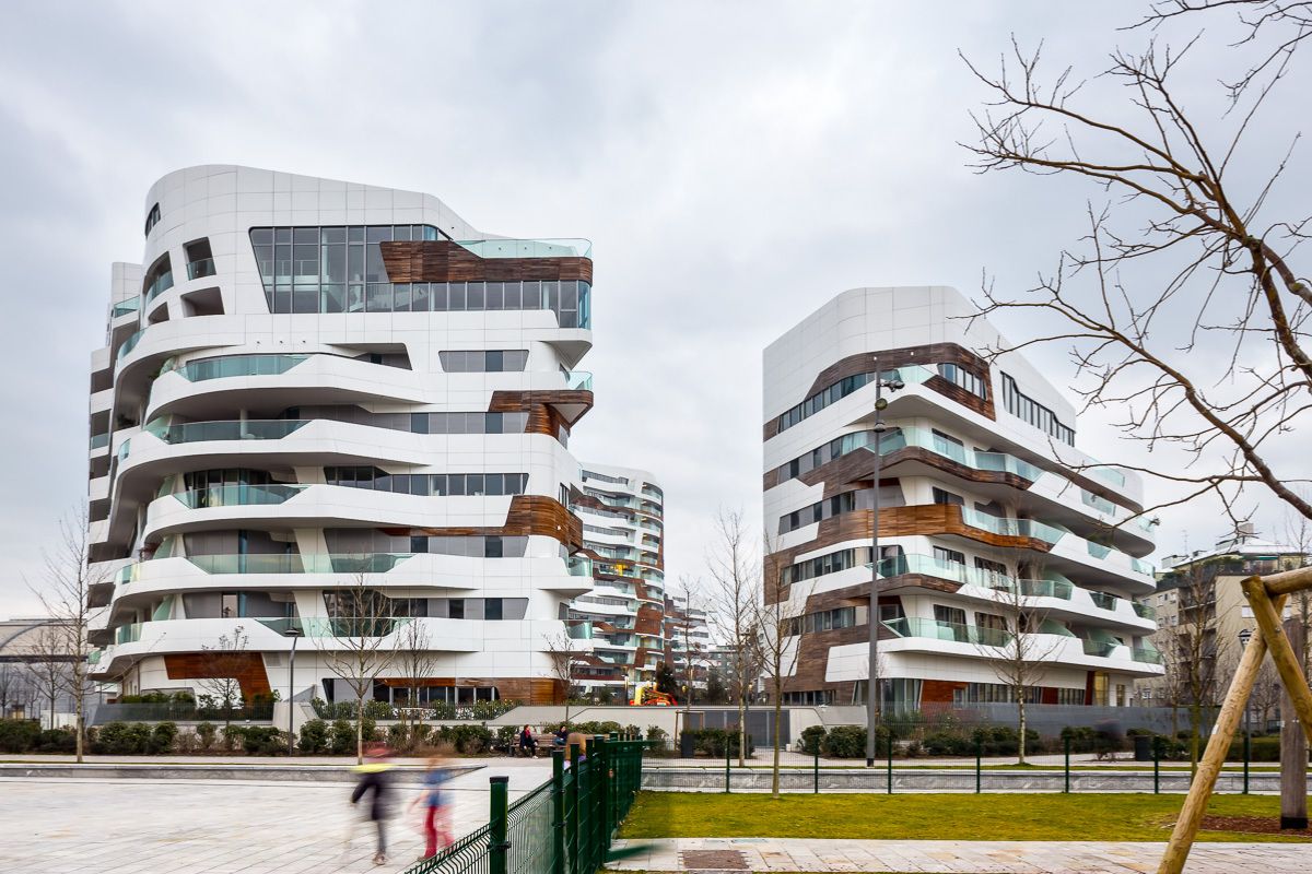 dove abita fedez CityLife Milan Zaha Hadid