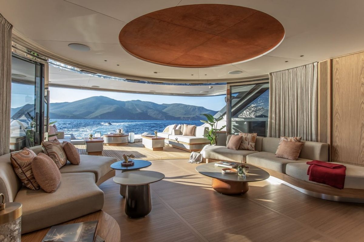 interior design arredamento per yacht