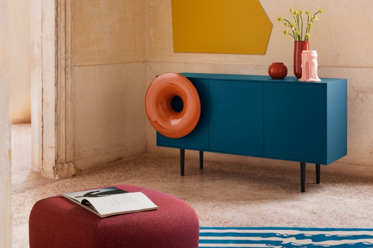 Madia moderna Miniforms dal design colorato
