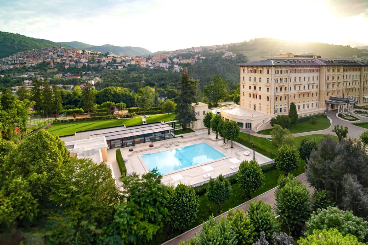 più belle spa in italia di design - Palazzo Fiuggi Medical Retreat – Lazio