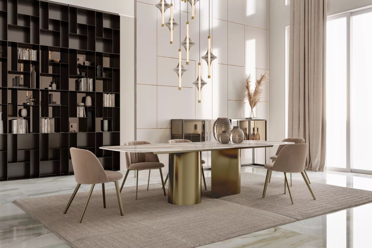 abbinare il colore tortora con il marmo