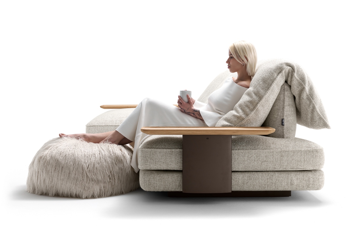 cuscini schienale divano David comfort premiato Archiproducts