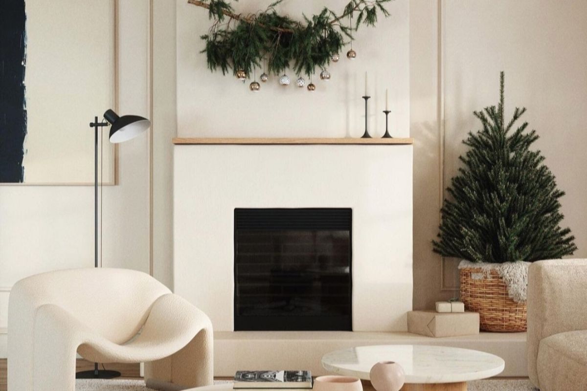 decorazione natale minimal