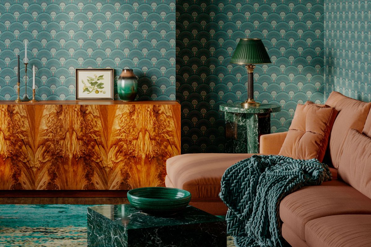 marmo stile art deco