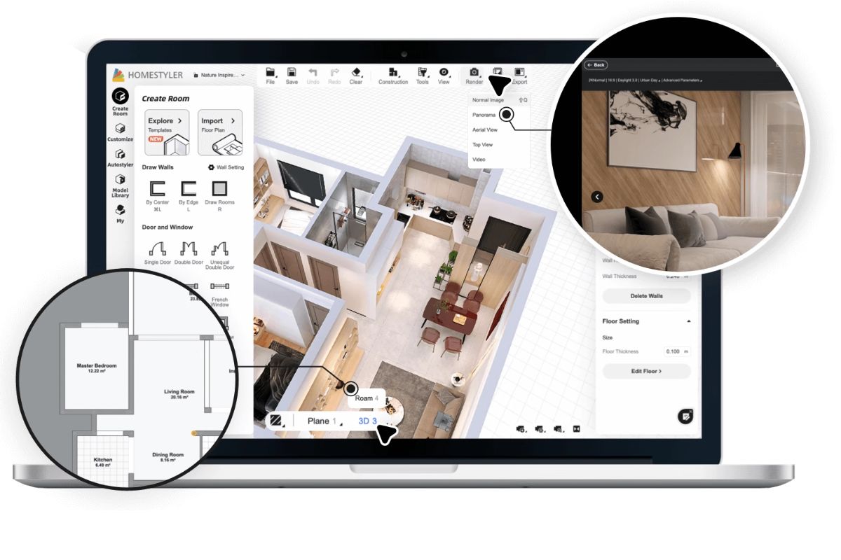 Arredare casa con l’AI gratis Homestyler
