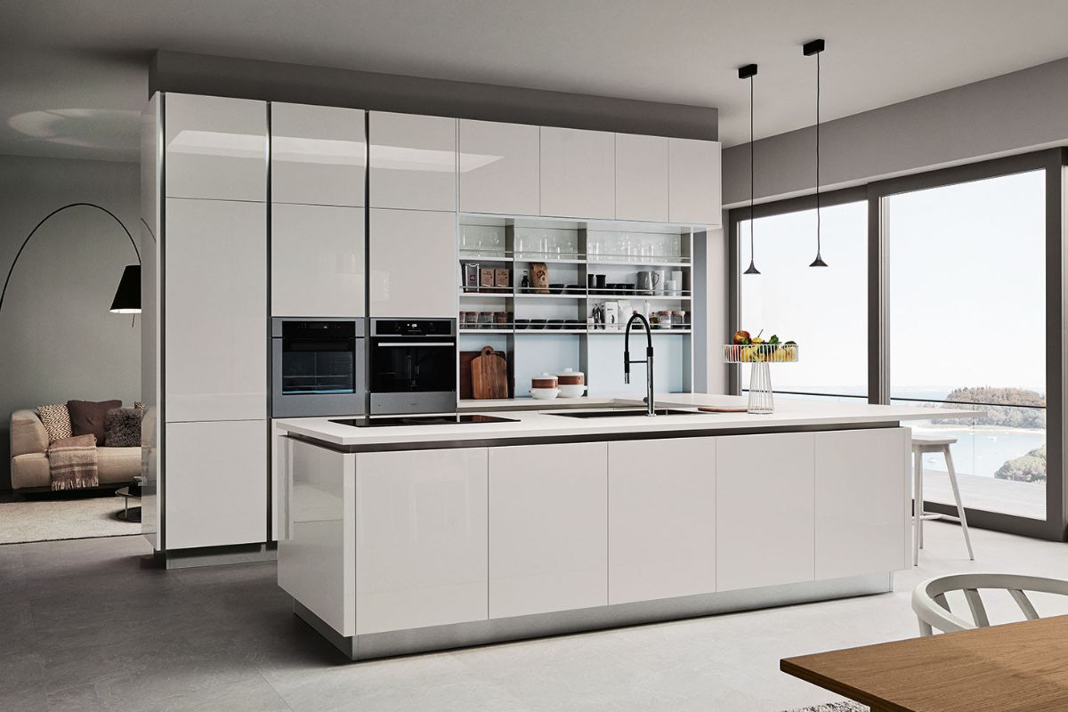 Quale colore scegliere per la cucina bianco latte avena