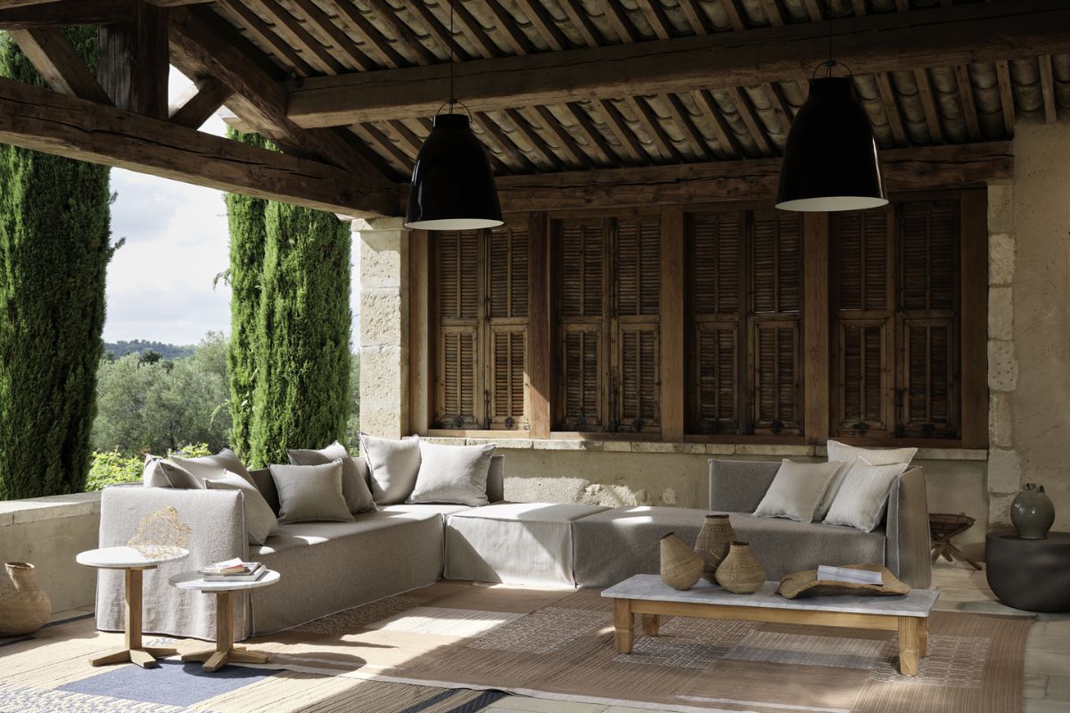 Salotti da esterno di lusso gervasoni