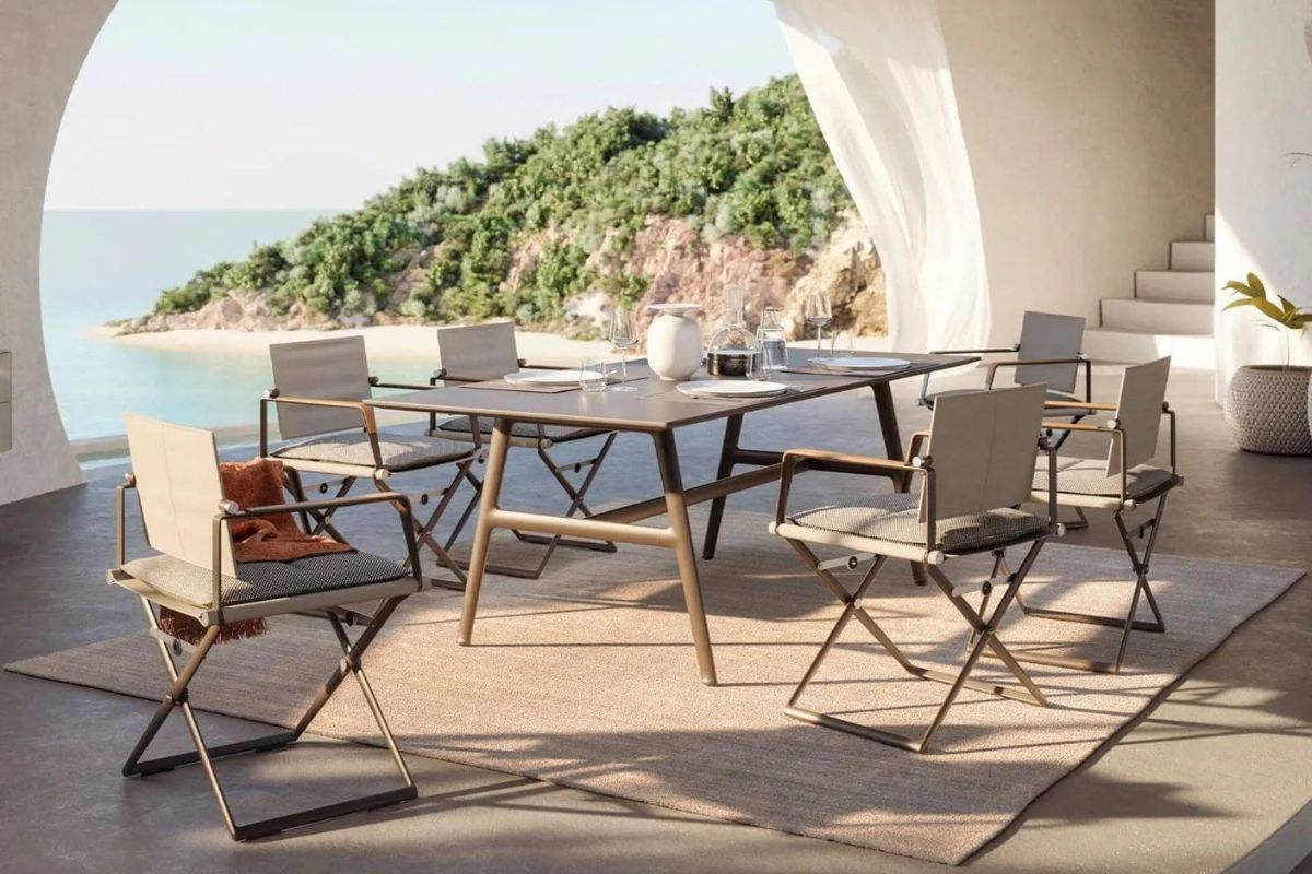 Salotti da esterno di lusso migliori marchi Serralunga Sdraio Lazy