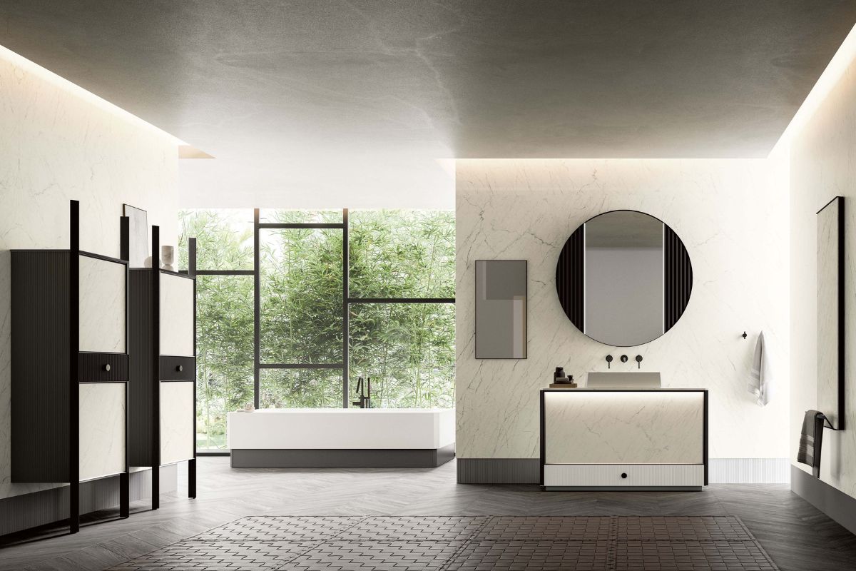 Tendenze colori bagno 2026 il progetto della stanza che parte da una tonalità