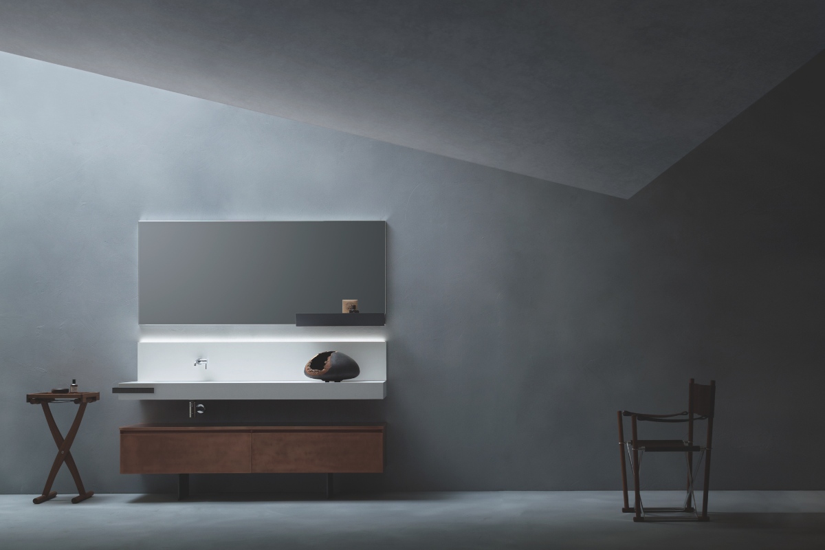 Icone della collezione Eden Cerasa nell’arredo bagno di design