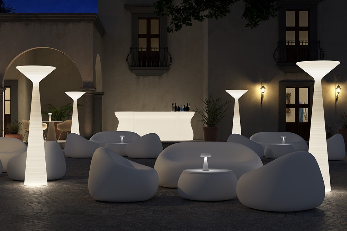 bancone illuminato plust collection