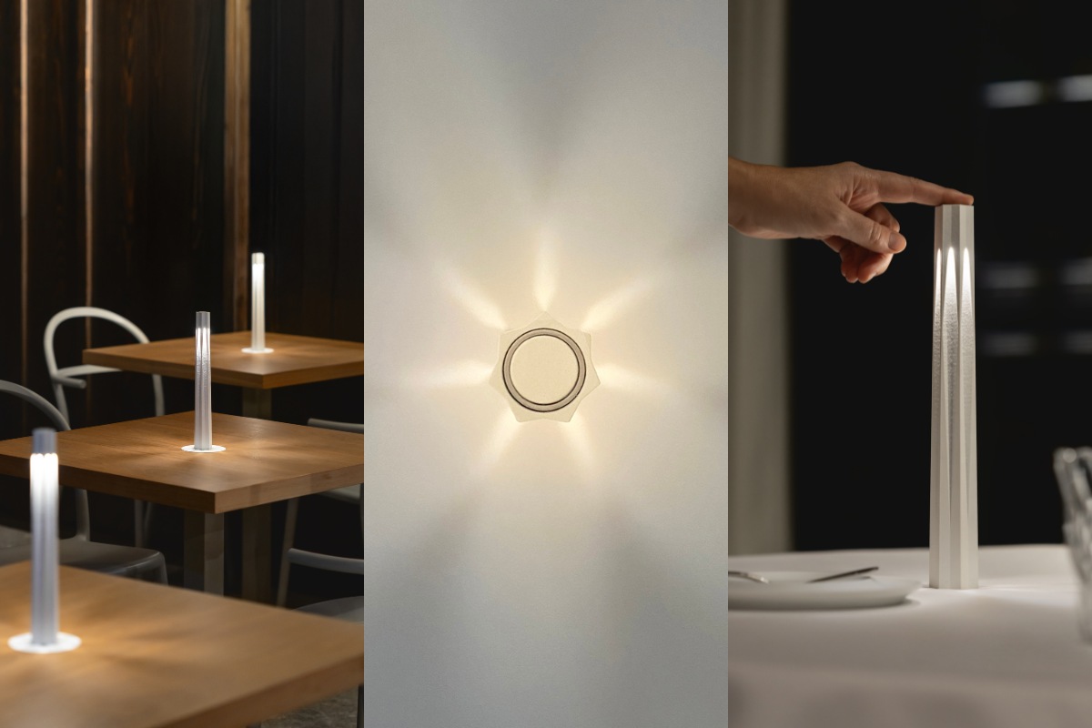 Collage collezione Plissé: design e qualità della luce per ambienti residenziali