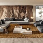 Poltrona di design in salotto moderno