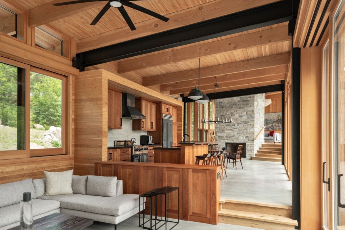 Heated Rivalry cottage design