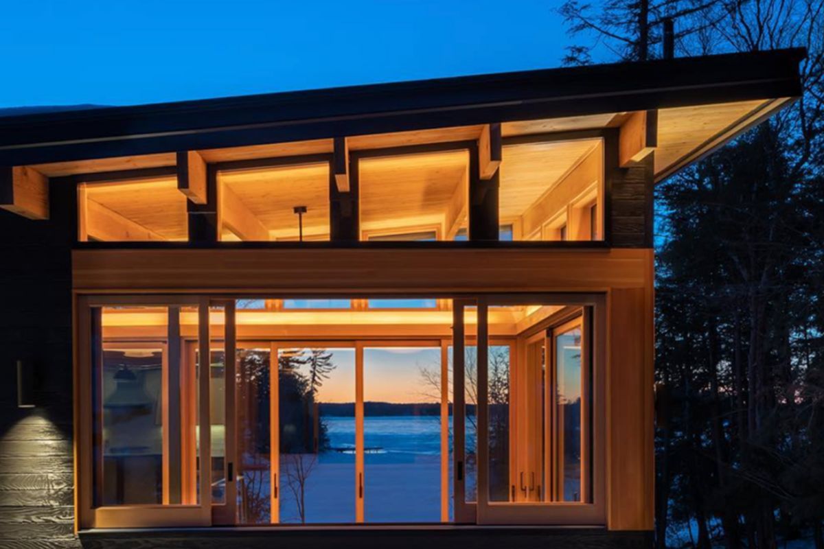 Heated Rivalry cottage interior