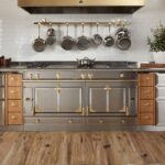 Cucina in acciaio inox La cornue