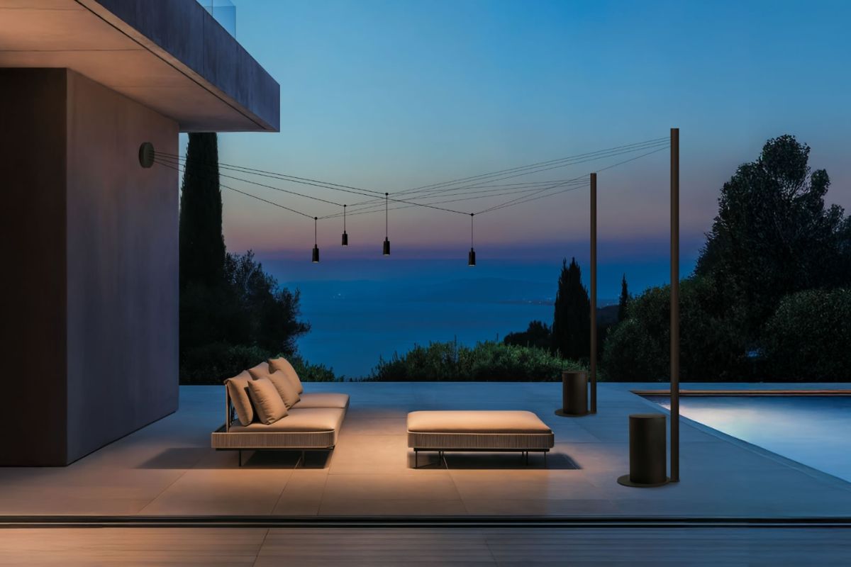 progetto illuminazione outdoor di design idee