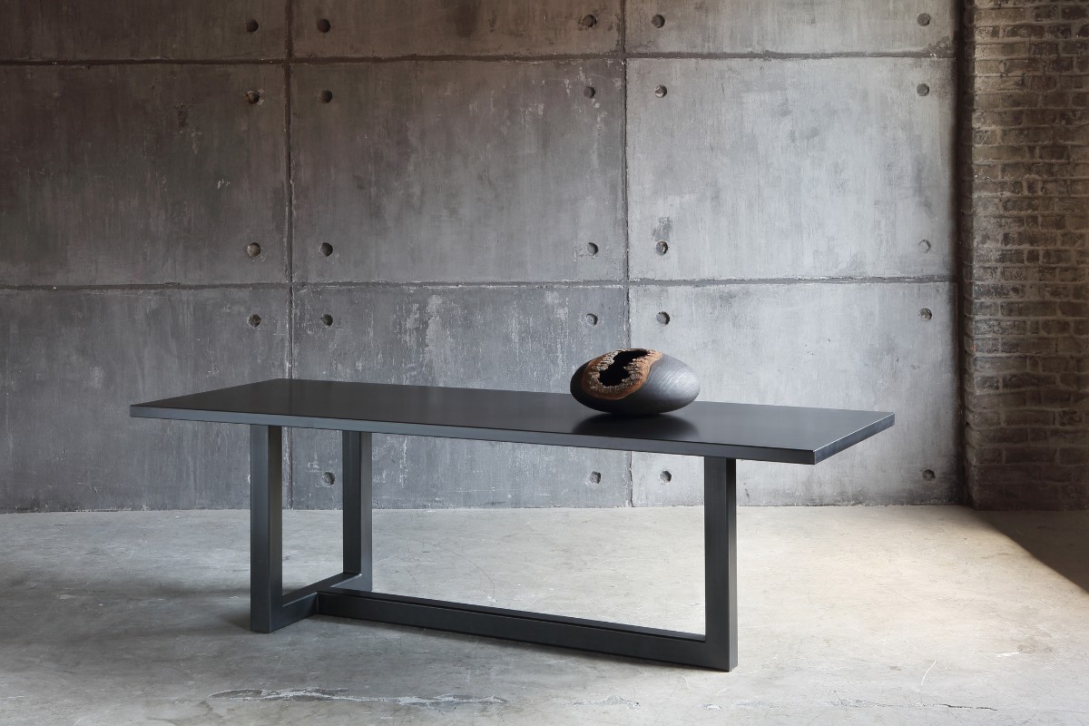 tavolo augustin in metallo design zeus