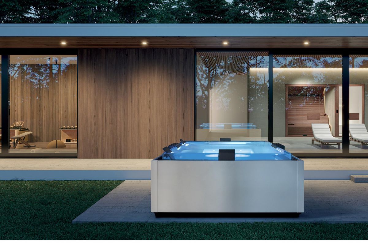 Luxury garden mini spa outdoor Gruppo Treesse