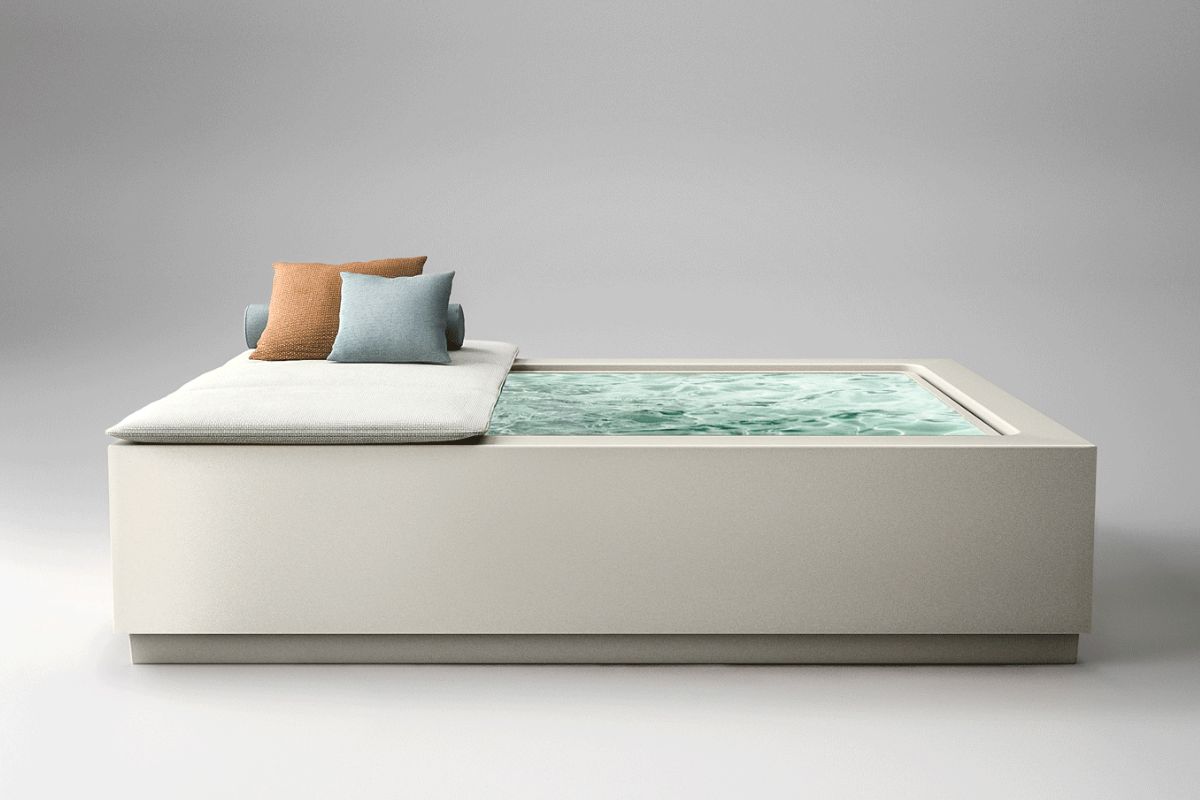 Luxury garden mini spa outdoor KOS ZUCCHETTI