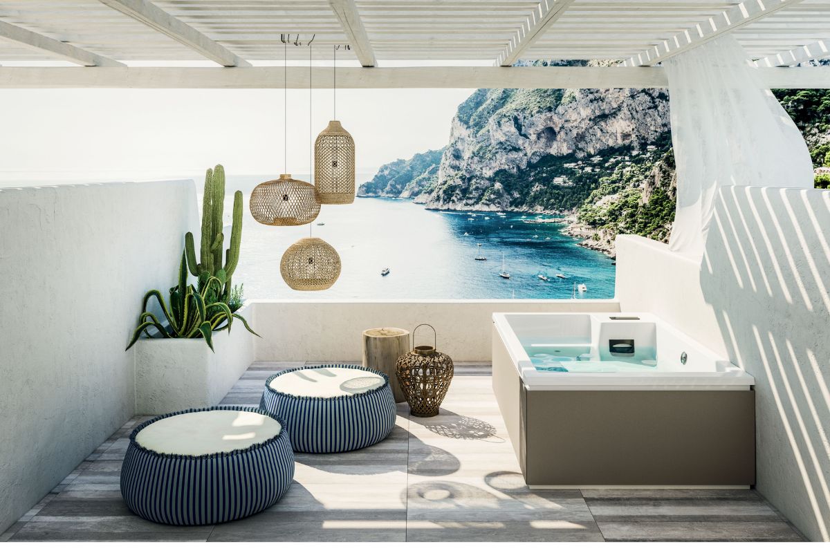 Luxury garden mini spa outdoor trends