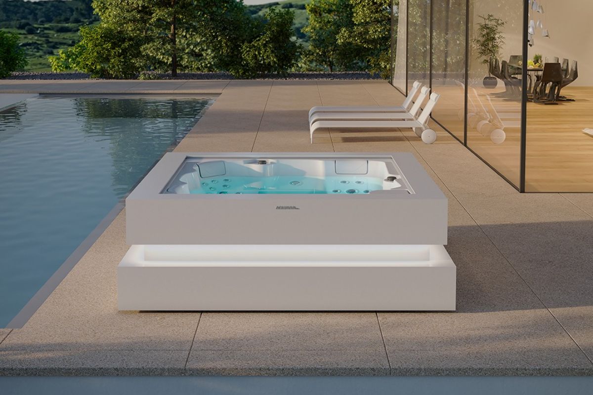 Mini spa di lusso in giardino outdoor Aquavia Spa